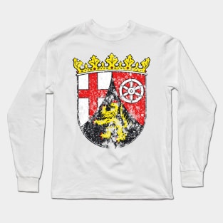 Coat of arms of Rhineland Palatinate Long Sleeve T-Shirt